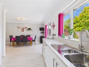 From kitchen to dining area- click for photo gallery